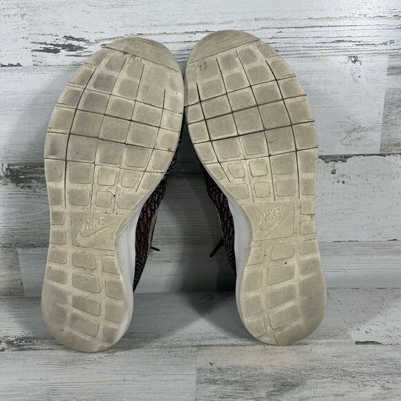 Nike Roshe NM Flyknit Men Low Top Mesh Laced Multicolor Size 10 US - Picture 9 of 10